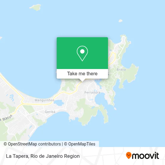 La Tapera map