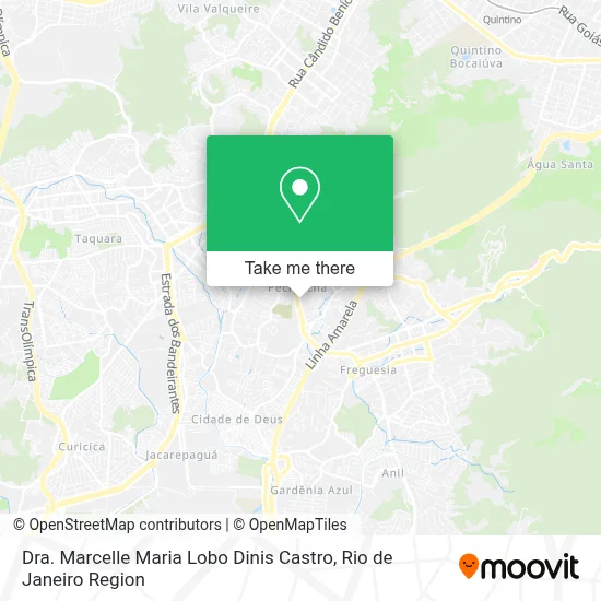 Dra. Marcelle Maria Lobo Dinis Castro map