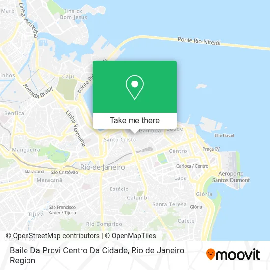 Baile Da Provi Centro Da Cidade map
