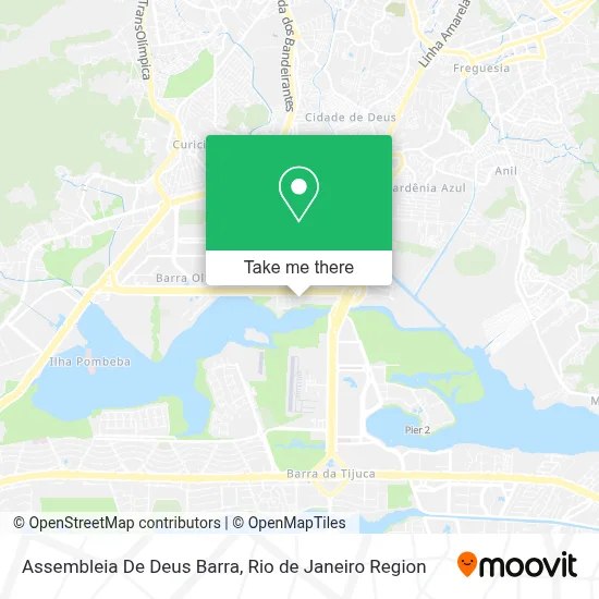 Assembleia De Deus Barra map
