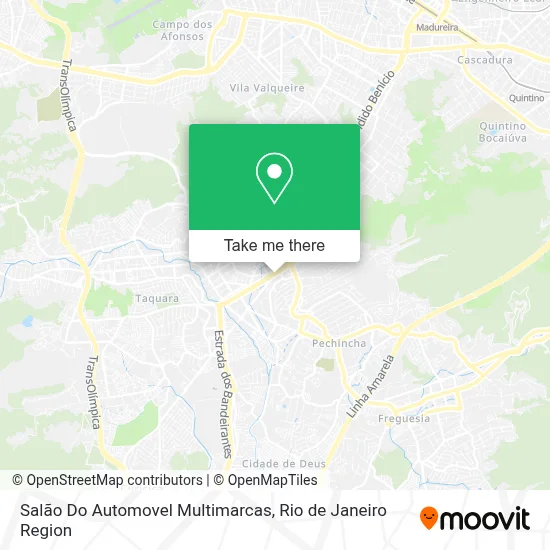 Salão Do Automovel Multimarcas map