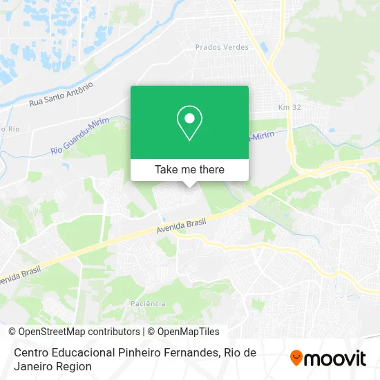 Centro Educacional Pinheiro Fernandes map