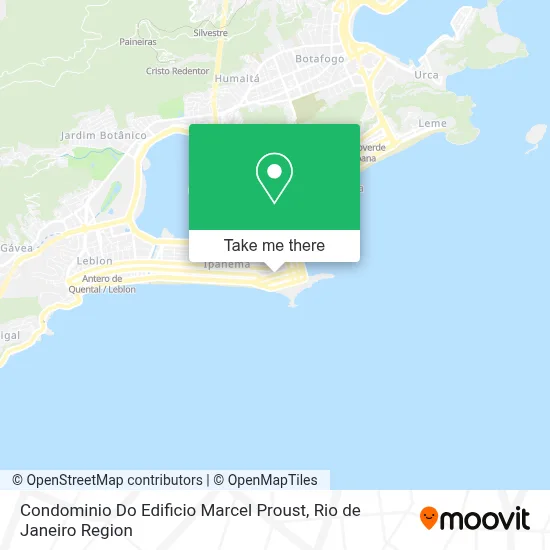Condominio Do Edificio Marcel Proust map