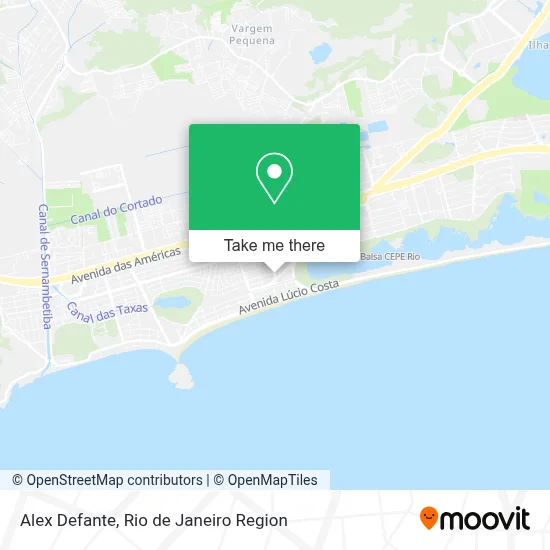 Alex Defante map