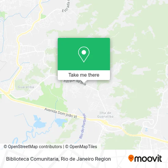Biblioteca Comunitaria map
