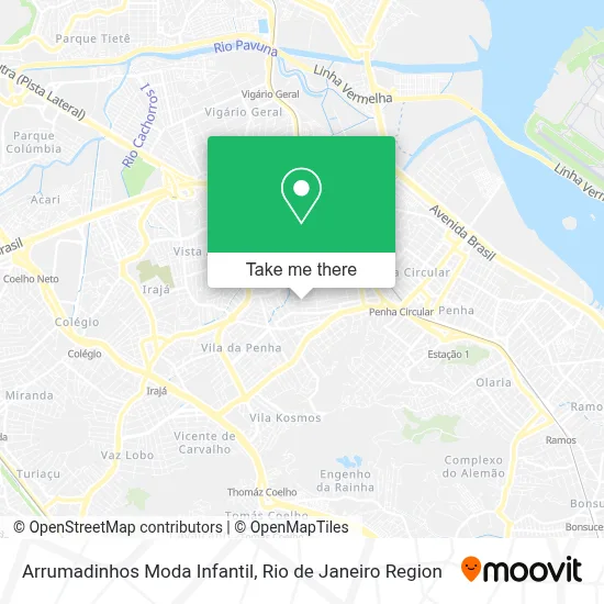 Arrumadinhos Moda Infantil map