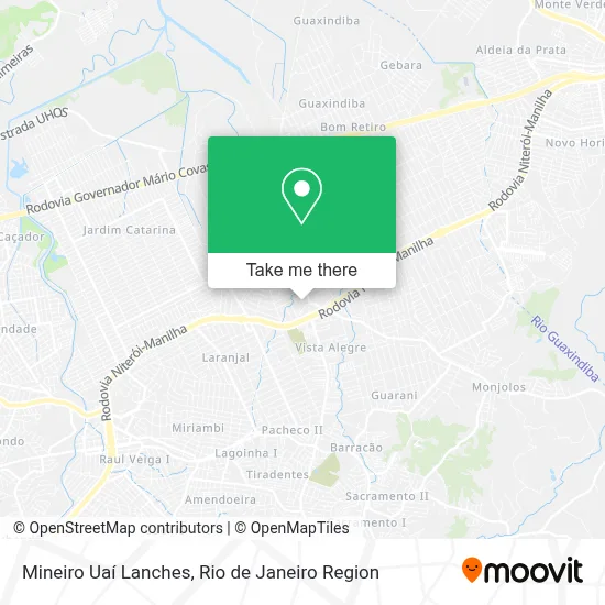 Mineiro Uaí Lanches map