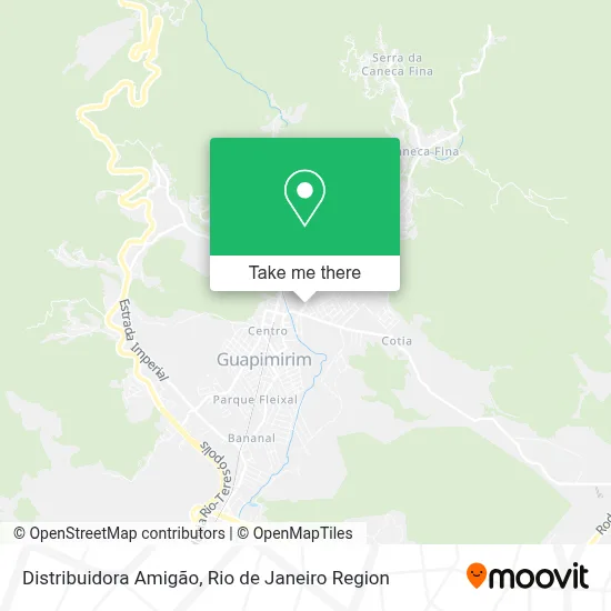 Distribuidora Amigão map