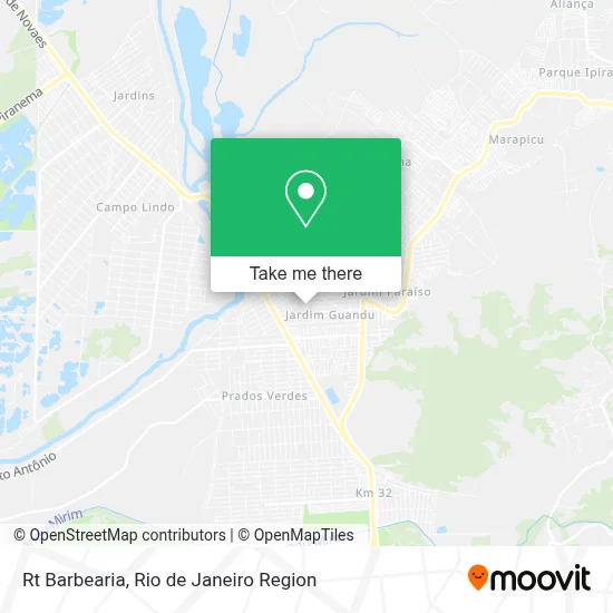 Rt Barbearia map