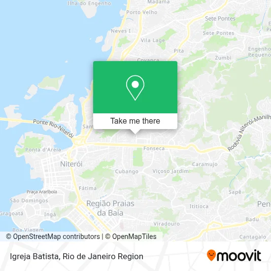 Igreja Batista map