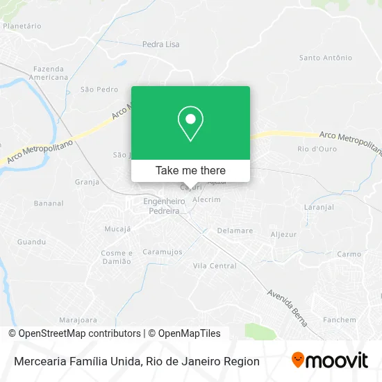Mercearia Família Unida map