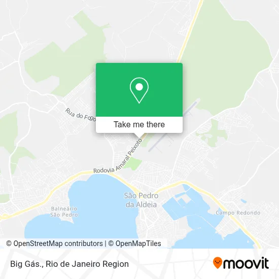 Big Gás. map