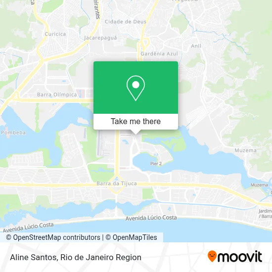 Aline Santos map