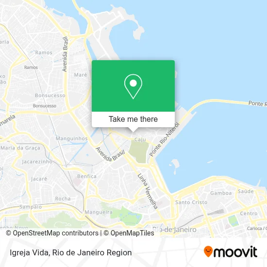 Igreja Vida map