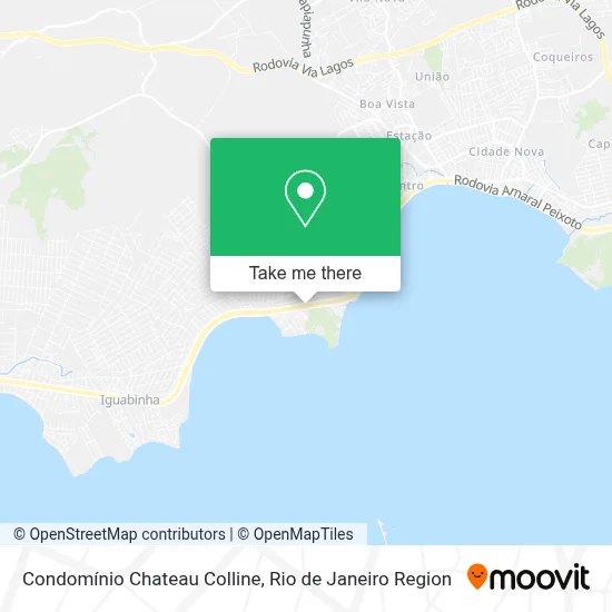 Condomínio Chateau Colline map