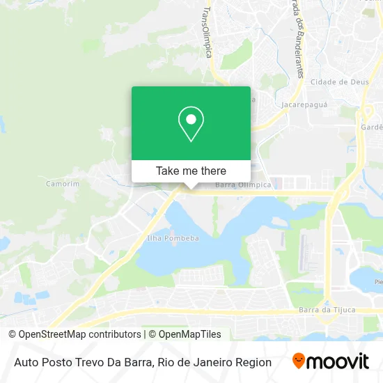 Auto Posto Trevo Da Barra map