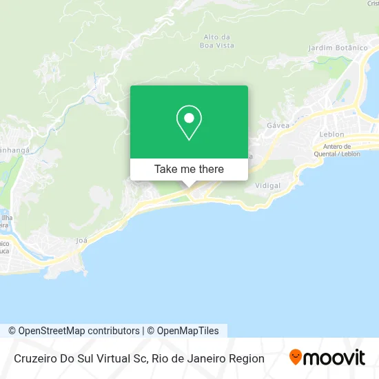 Cruzeiro Do Sul Virtual Sc map