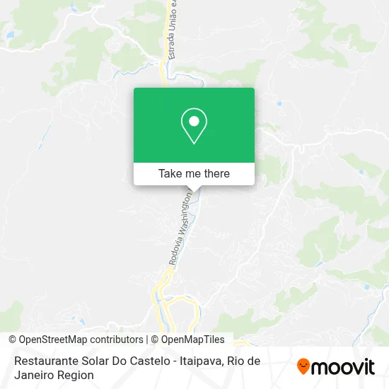 Restaurante Solar Do Castelo - Itaipava map