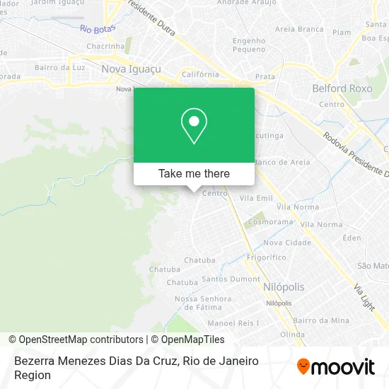 Bezerra Menezes Dias Da Cruz map
