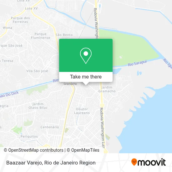 Baazaar Varejo map