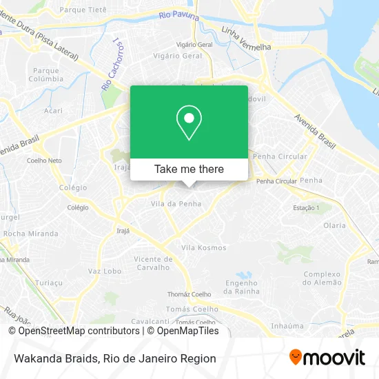 Wakanda Braids map