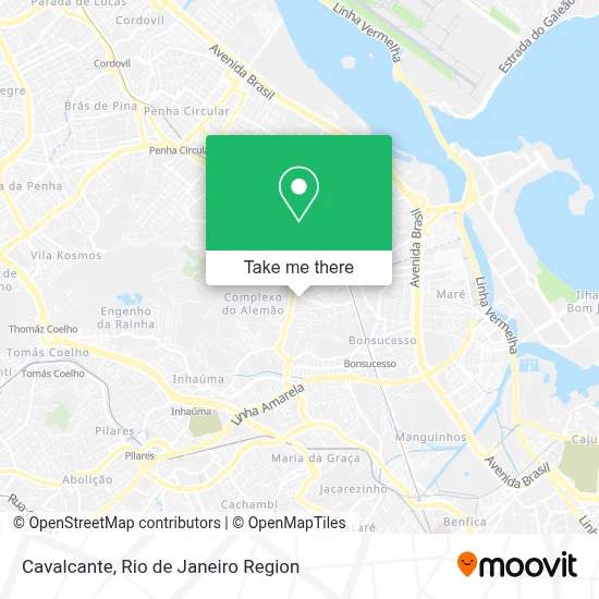 Cavalcante map
