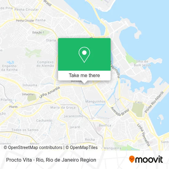 Procto Vita - Rio map