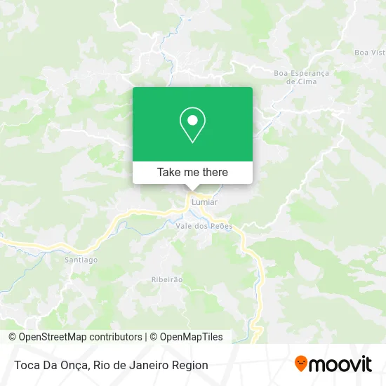 Toca Da Onça map