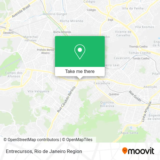 Entrecursos map