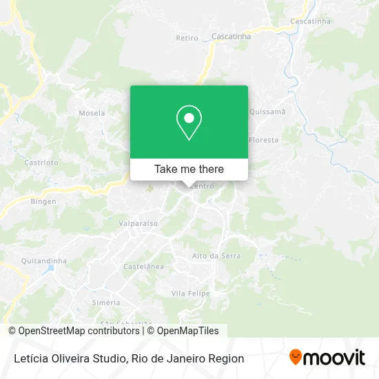 Letícia Oliveira Studio map