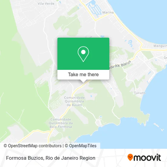 Formosa Buzios map