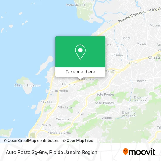 Auto Posto Sg-Gnv map