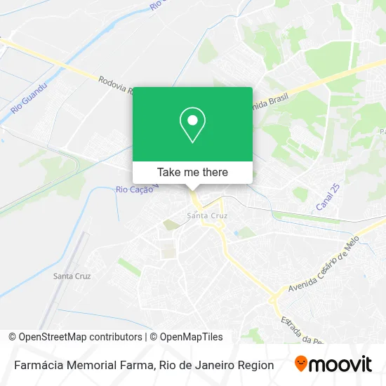 Farmácia Memorial Farma map