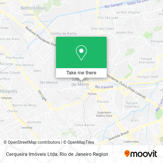 Cerqueira Imóveis Ltda map