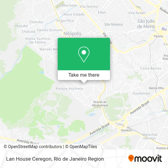 Lan House Ceregon map