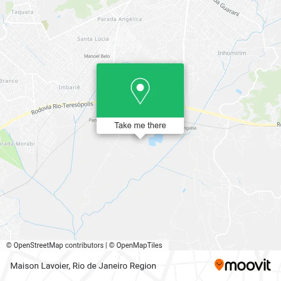 Maison Lavoier map
