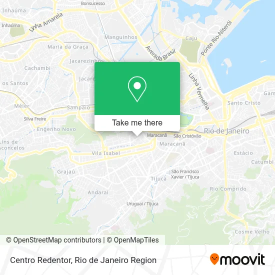 Centro Redentor map