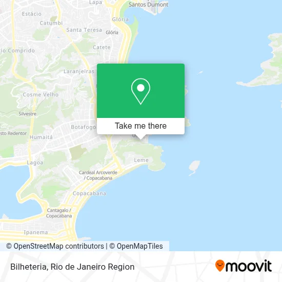 Bilheteria map