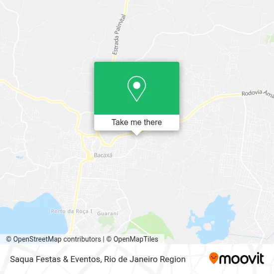 Saqua Festas & Eventos map