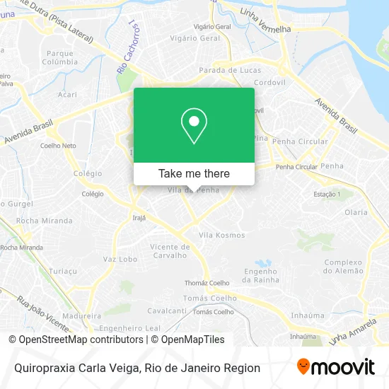 Quiropraxia Carla Veiga map