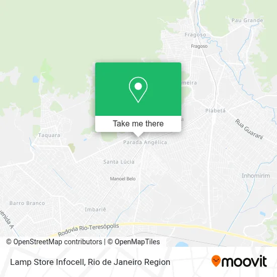Lamp Store Infocell map