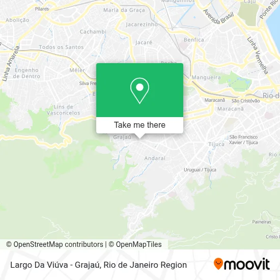 Largo Da Viúva - Grajaú map