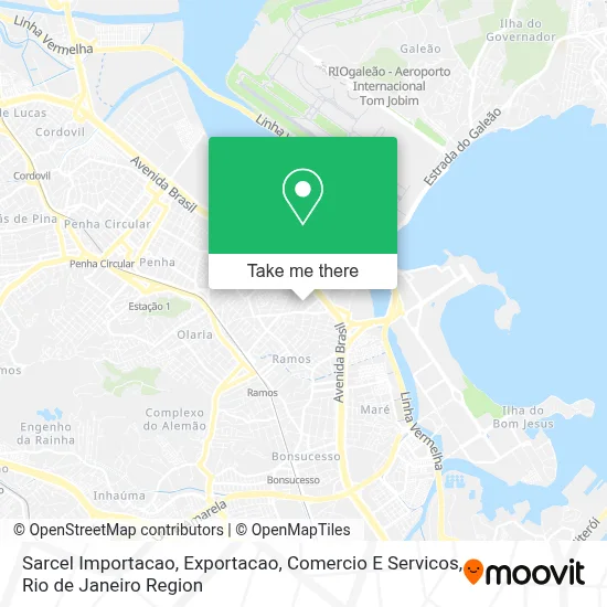 Sarcel Importacao, Exportacao, Comercio E Servicos map