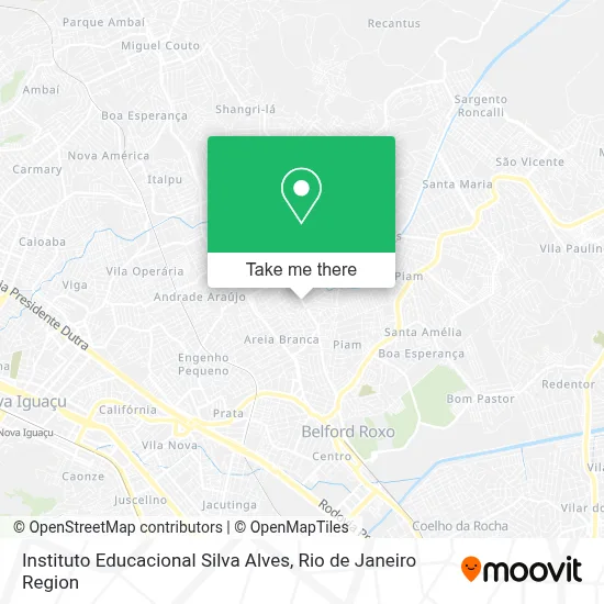 Instituto Educacional Silva Alves map