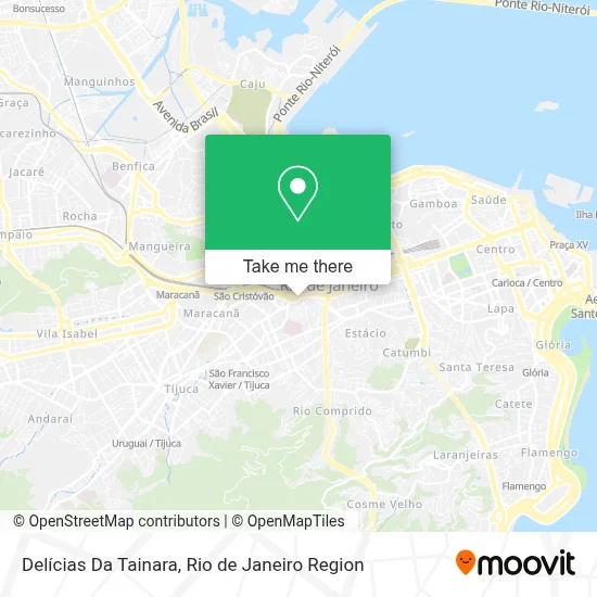 Delícias Da Tainara map