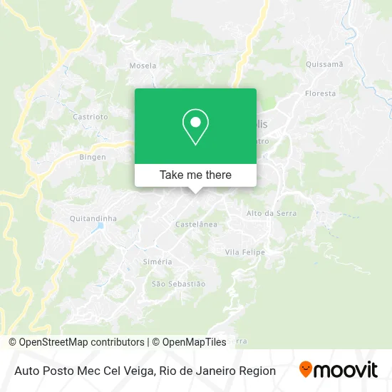 Auto Posto Mec Cel Veiga map