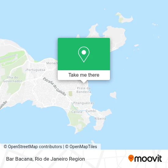 Bar Bacana map