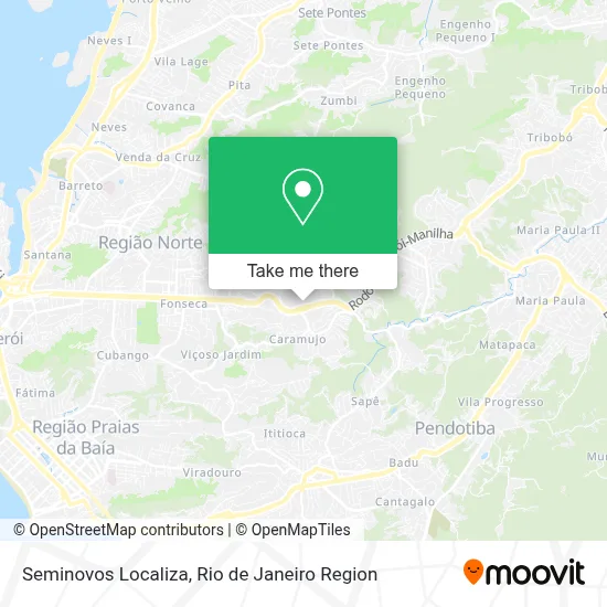 Seminovos Localiza map