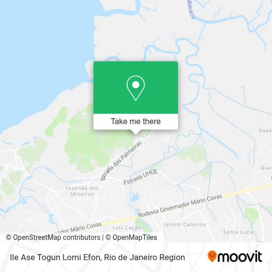 Ile Ase Togun Lomi Efon map