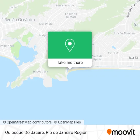 Quiosque Do Jacaré map
